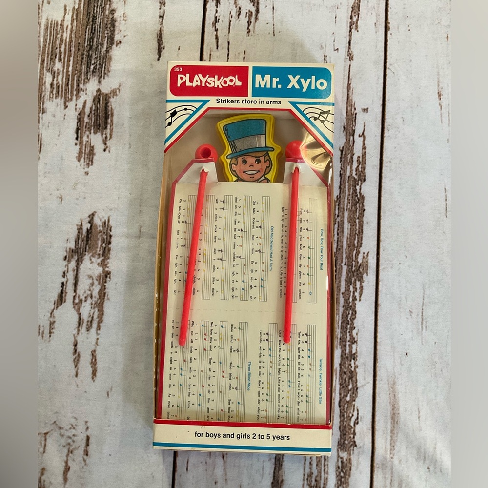 VINTAGE NEW IN BOX PLAYSKOOL MR, XYLO